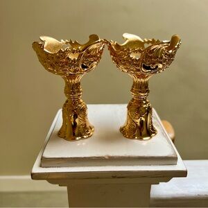 Gold Candle Holders